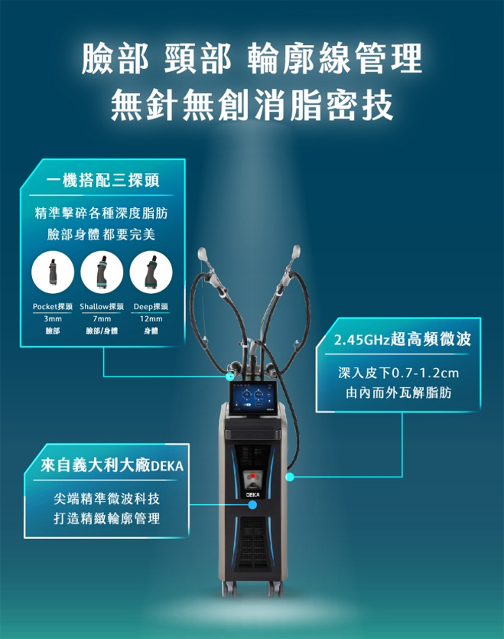 ONDA PRO昂達超微波嘉義推薦：義大利黑科技深消脂淺拉提，打造皮貼骨清晰輪廓線-致然雅暮醫美診所